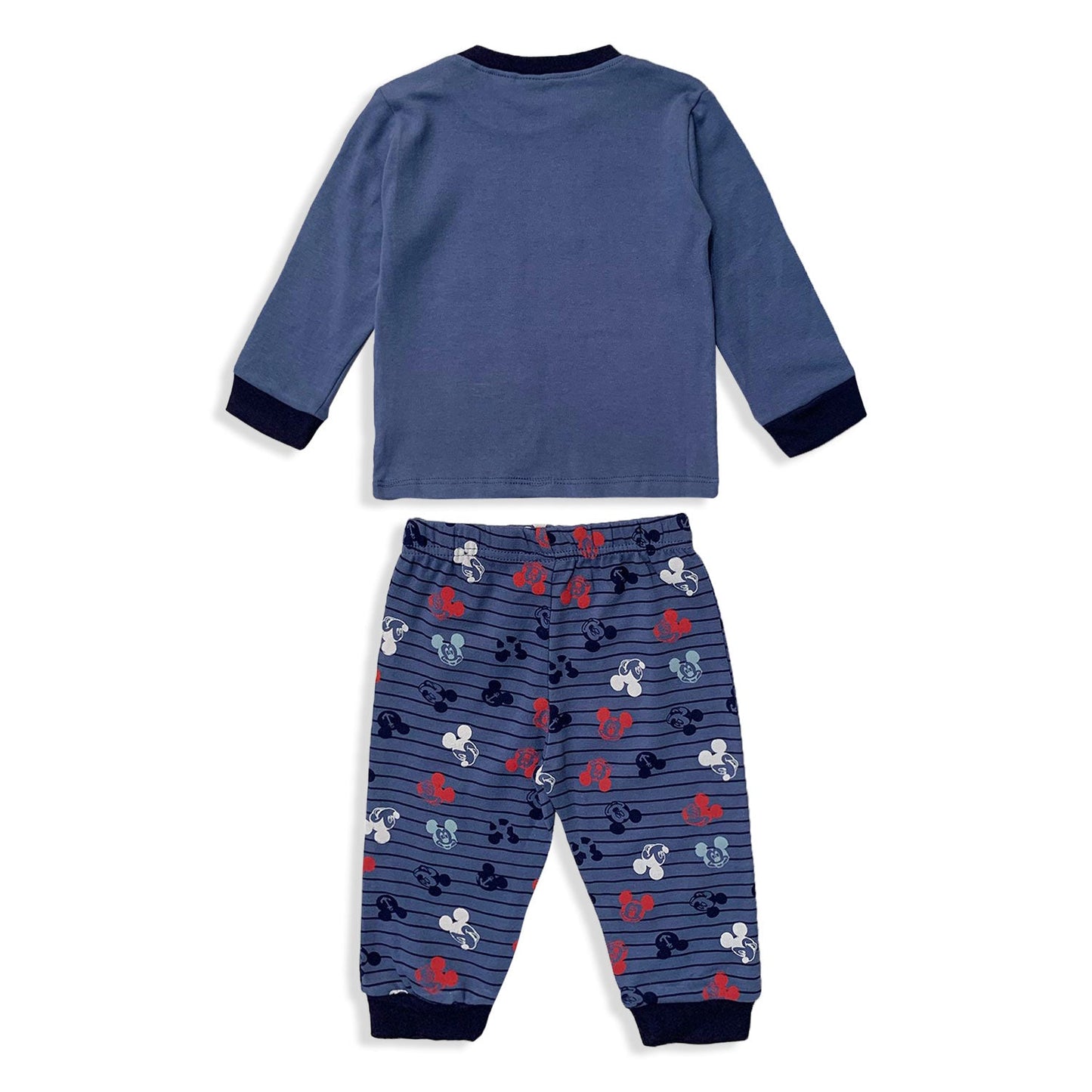 Pigiama bimbo Disney Mickey Mouse cotone maniche lunghe neonato bambino 5537