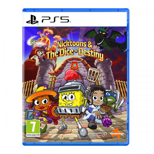 Nicktoons And The Dice Of Destiny PS5 Video Game Spongebob Playstation 5