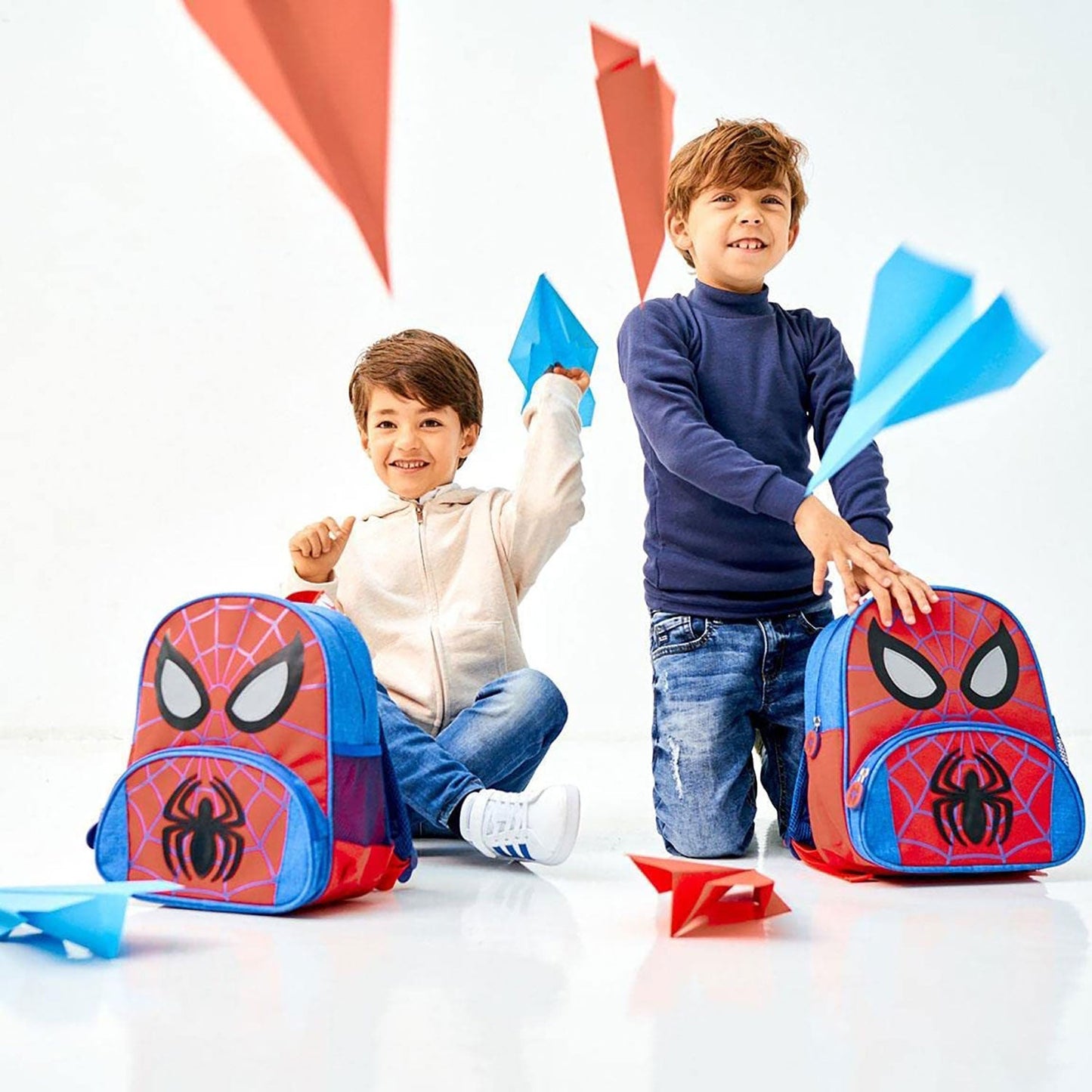 Zaino Marvel Spiderman zainetto ufficiale con bretelle bambino scuola asilo 5543