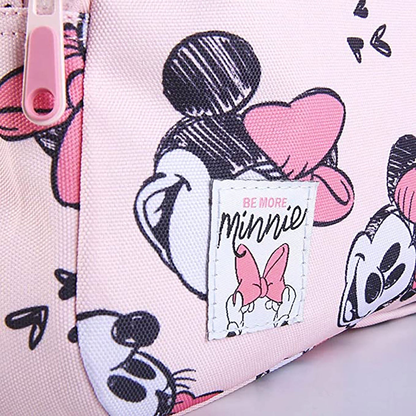 Zaino e astuccio Disney Minnie Mouse zainetto con bretelle bambina scuola 5545