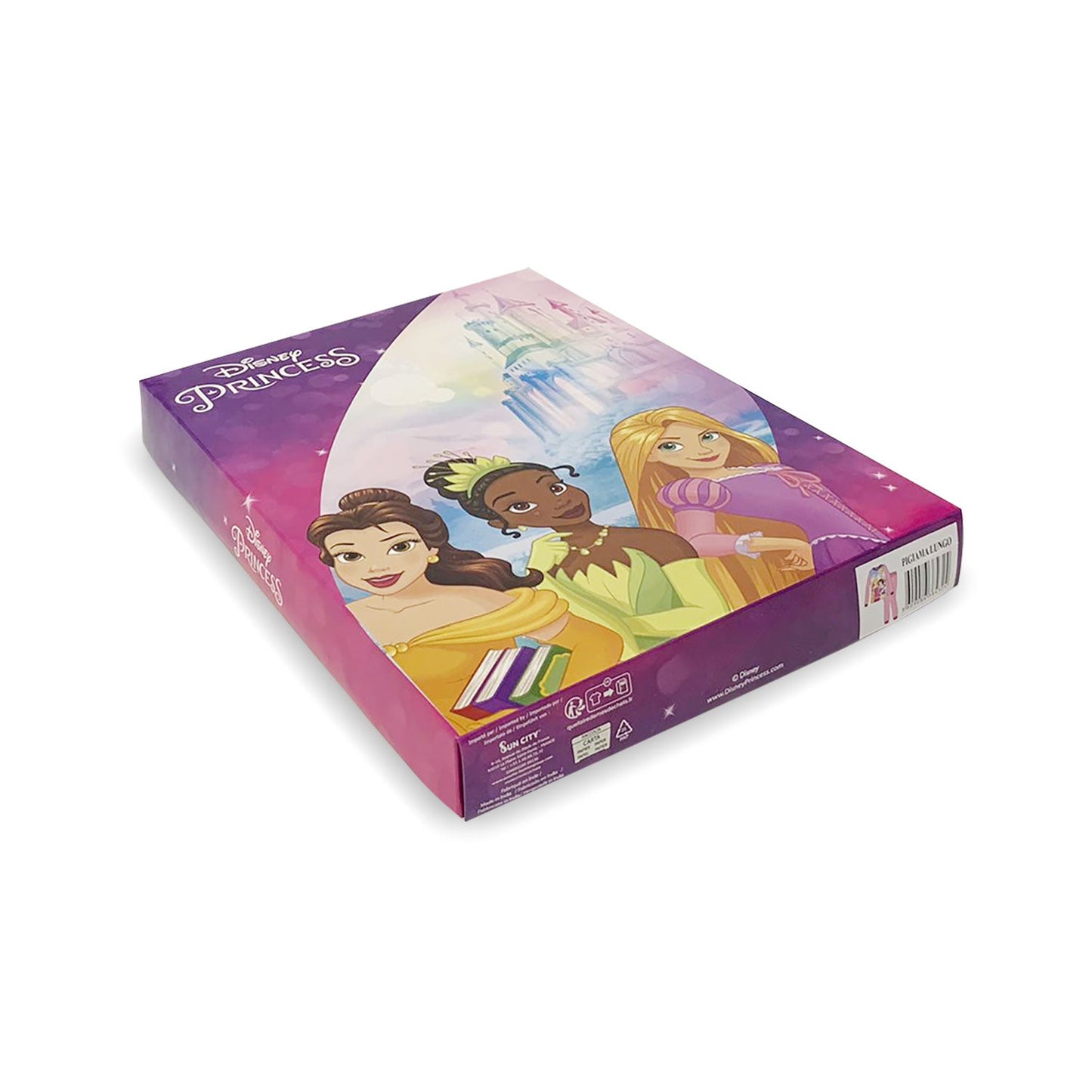 Pigiama Disney Princess maniche lunghe bambina ufficiale in cotone 5566