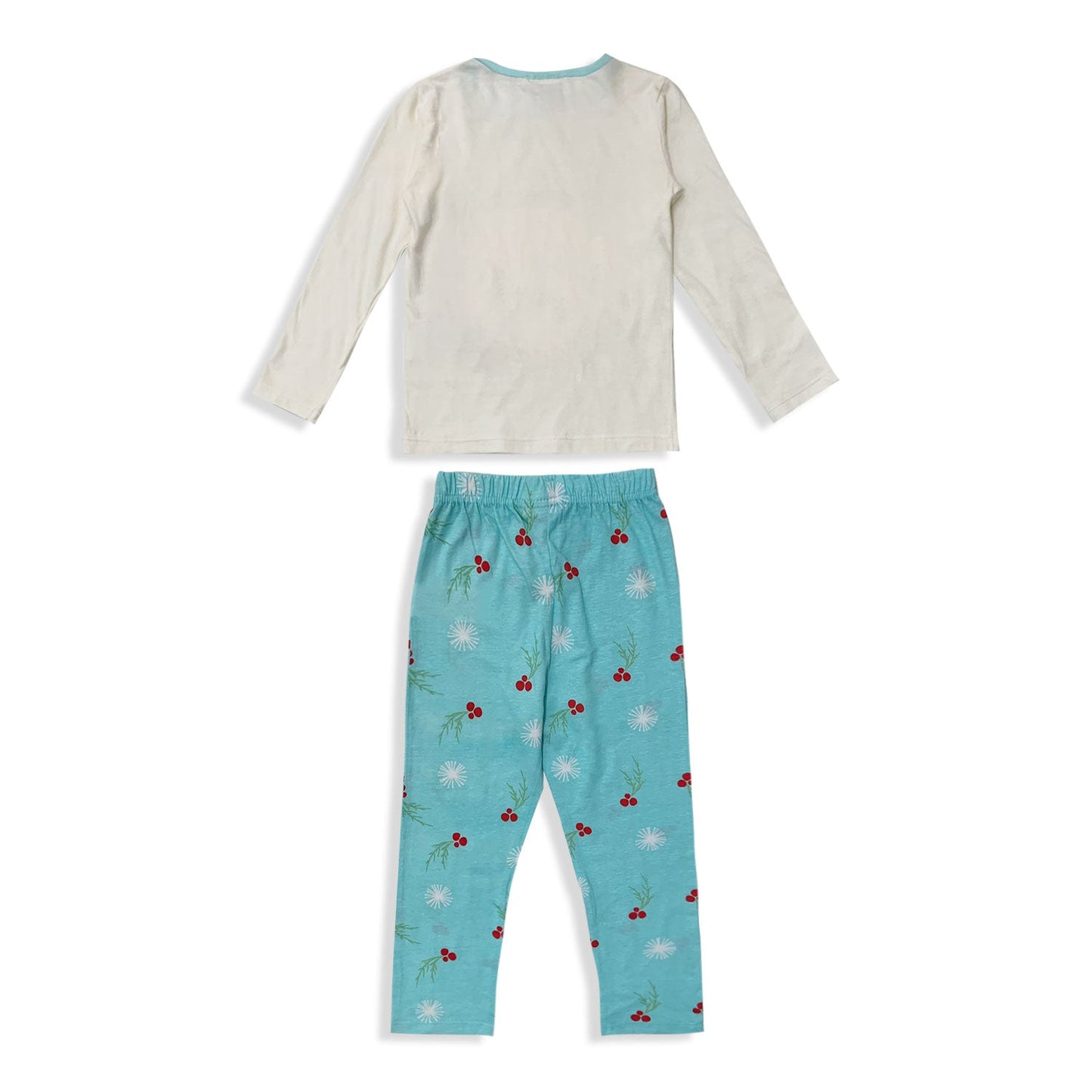 Pigiama Disney Frozen Elsa maniche lunghe bambina ufficiale in cotone 5568