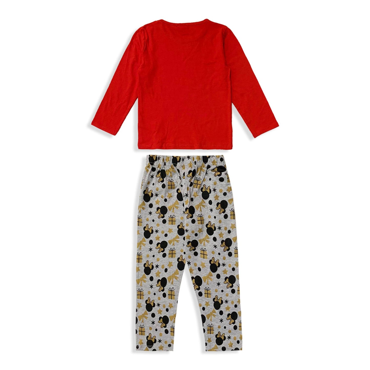 Pigiama natalizio Disney Mickey Mouse lungo maniche lunghe cotone bambina 5574