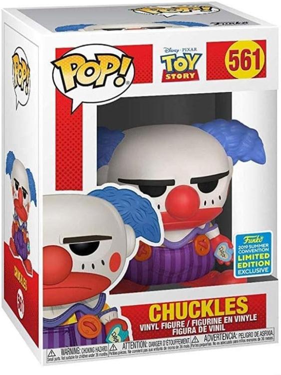 Funko Pop! Toy Story 4 (561) Chuckles Limited Edition Exclusive Vinyl Figure 9Cm