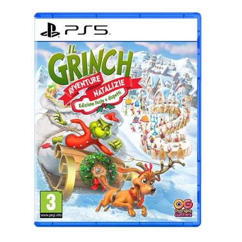 The Grinch: Christmas Adventures PS5 Video Game Playstation 5 EU Italian New