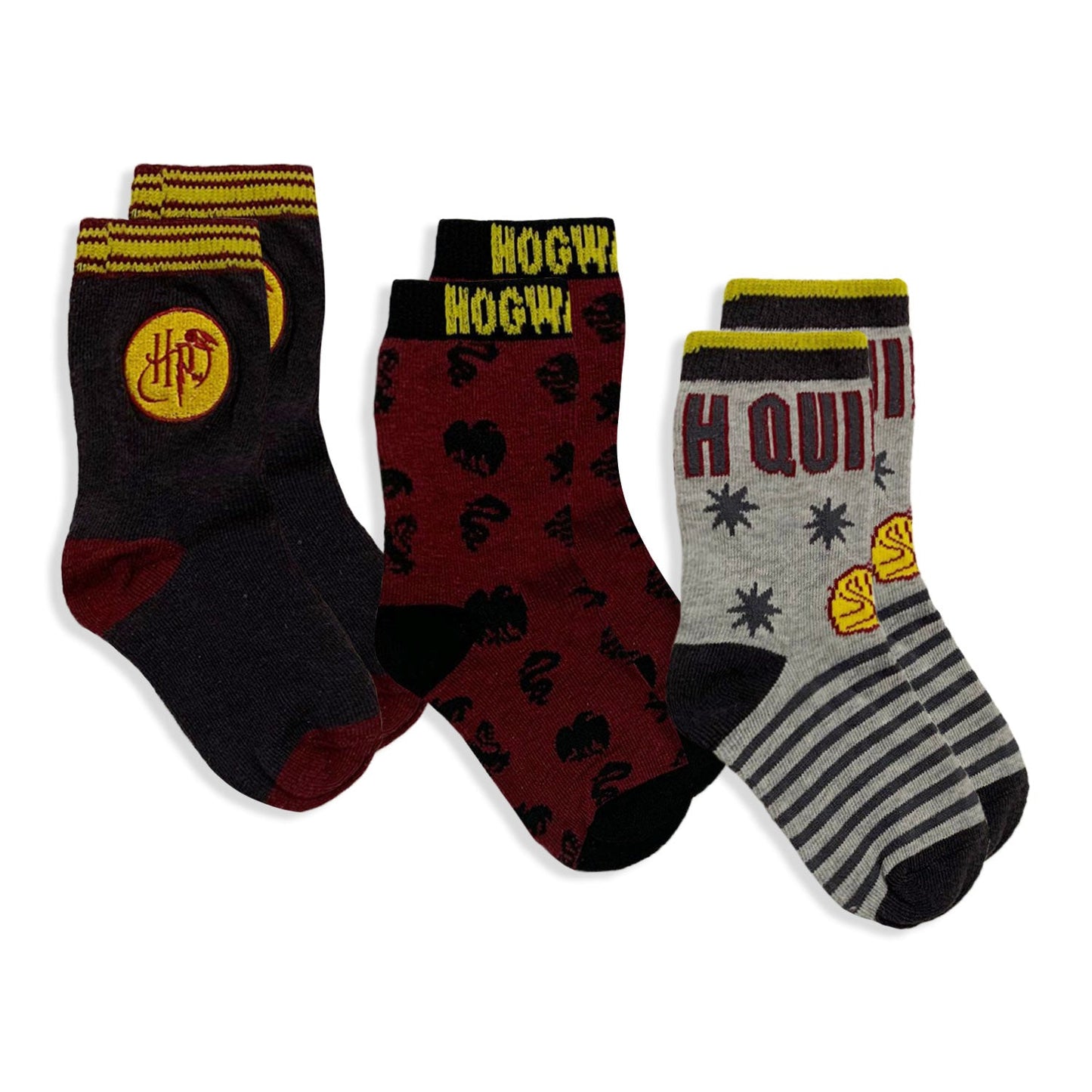 Calzini Harry Potter set 3 paia per bambino in cotone Calze Bimbo 5680