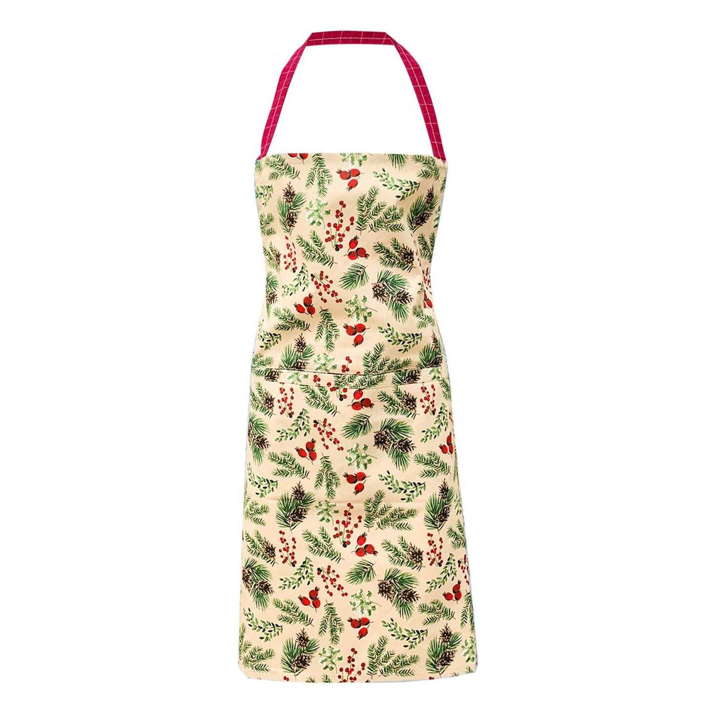 Grembiule da cucina Natalizio Nuvole di Stoffa con tasca Idea regalo Natale 5744