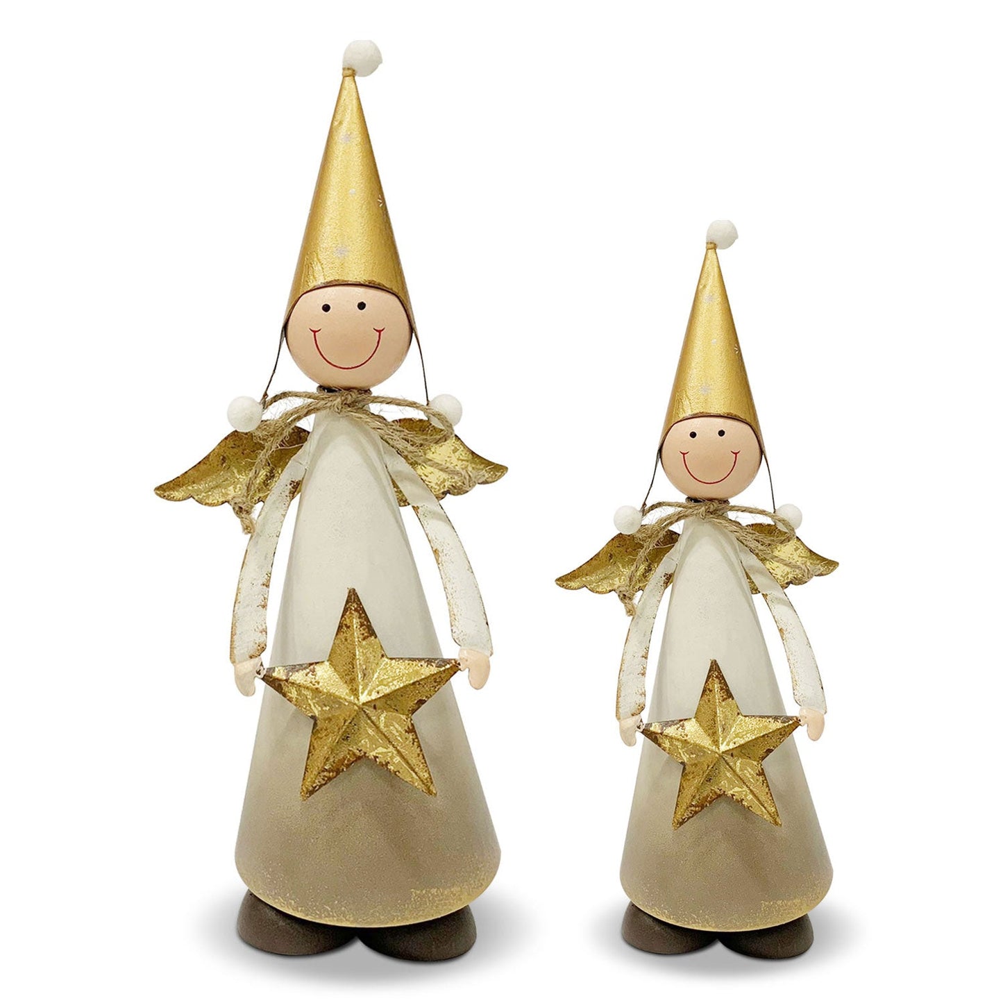 Decorazione natalizia Folletto in metallo Nuvole di Stoffa Idea Regalo Casa 5758