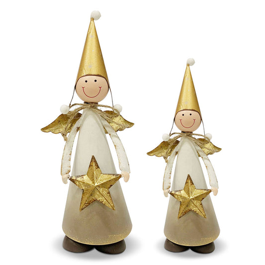 Decorazione natalizia Folletto in metallo Nuvole di Stoffa Idea Regalo Casa 5758