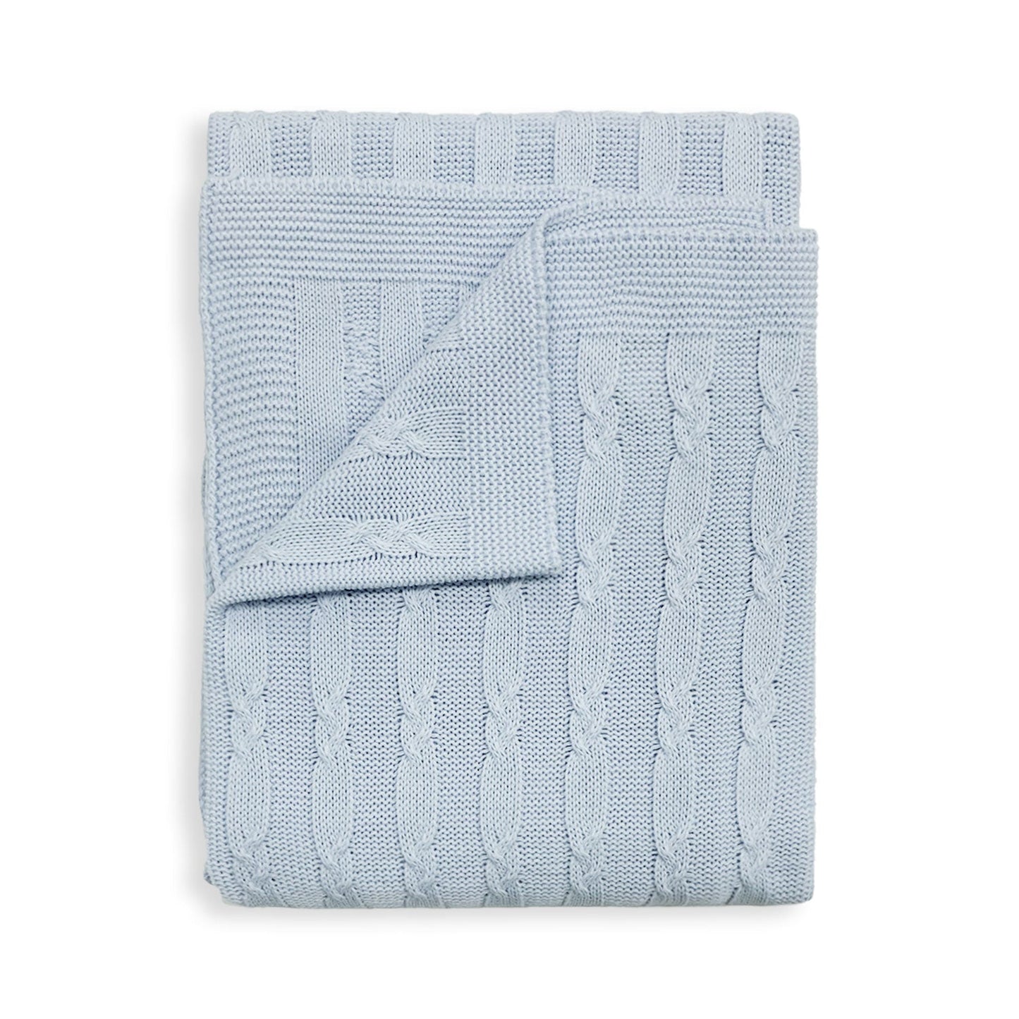 Copertina Neonato effetto lana Culla Carrozzina Nazareno Gabrielli treccia 5794