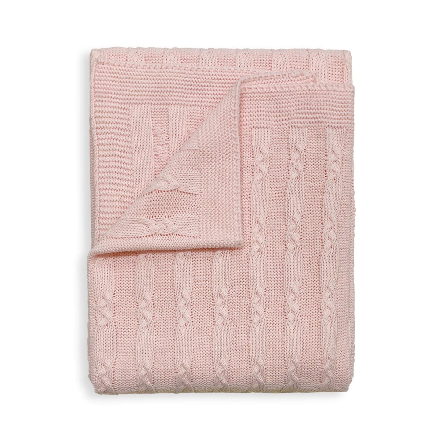 Copertina Neonato effetto lana Culla Carrozzina Nazareno Gabrielli treccia 5794