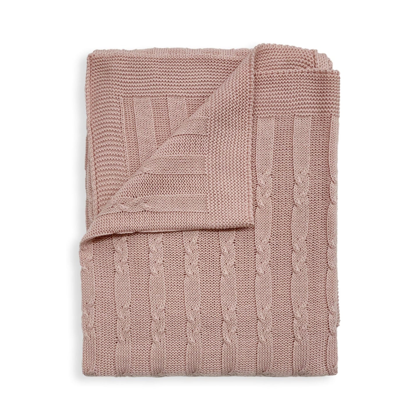 Copertina Neonato effetto lana Culla Carrozzina Nazareno Gabrielli treccia 5794