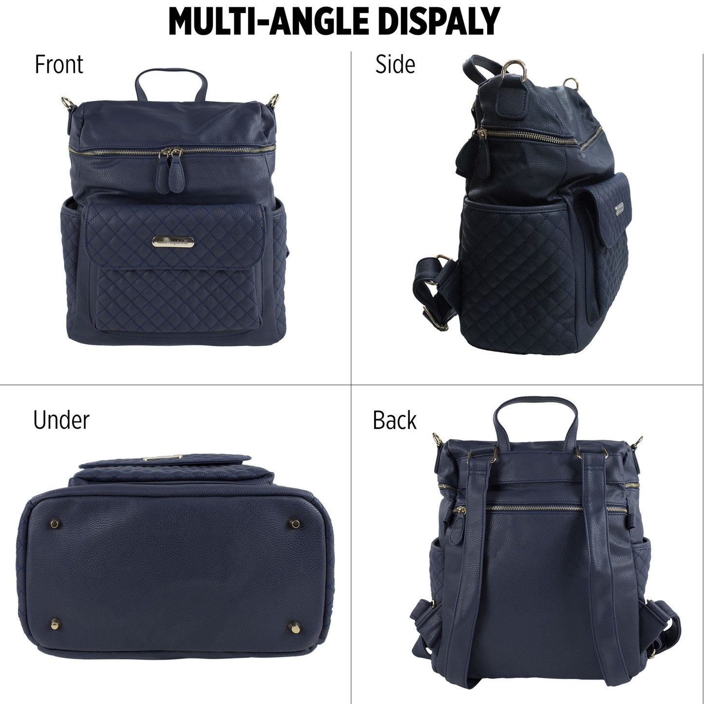 Set Borsa fasciatoio per nascita Neonato Nazareno Gabrielli in ecopelle 5805