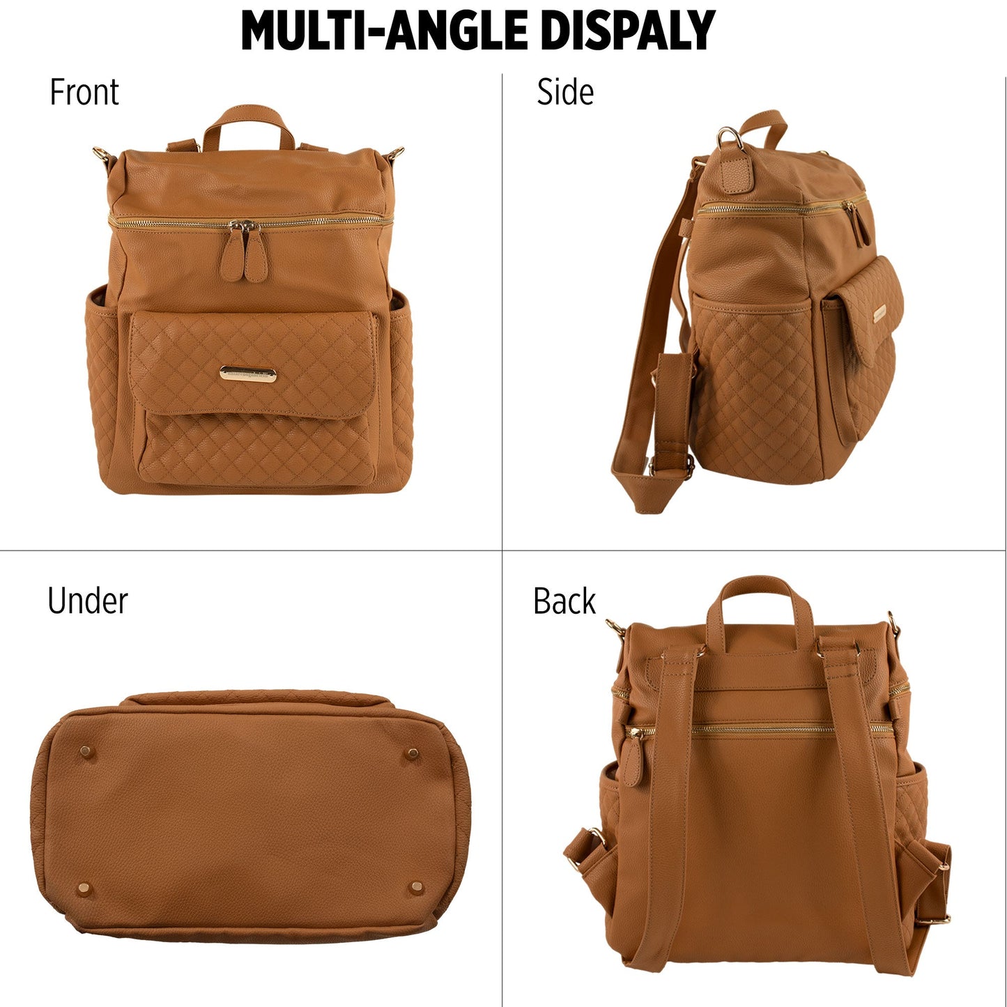 Set Borsa fasciatoio per nascita Neonato Nazareno Gabrielli in ecopelle 5805