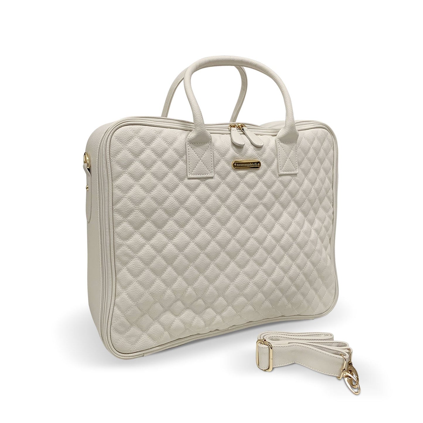 Valigia per nascita Neonato Nazareno Gabrielli Borsone in ecopelle 5806