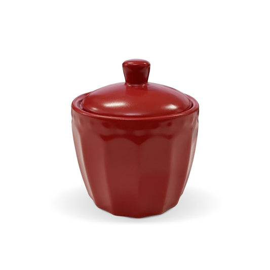 Zuccheriera in porcellana Nuvole di Stoffa natalizia Sunday rotonda Natale 5816