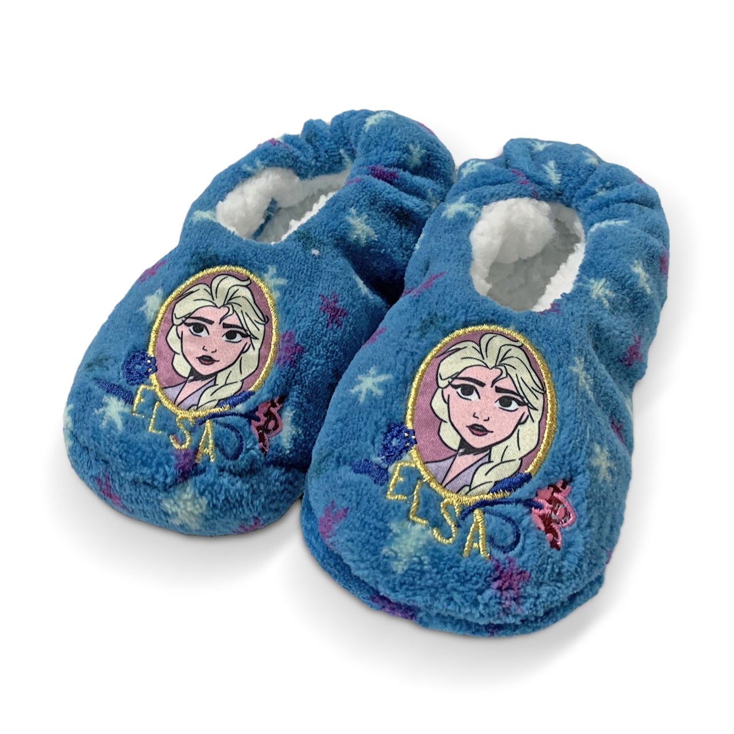 Pantofole invernali chiuse Disney Frozen antiscivolo peluche bambina 5899