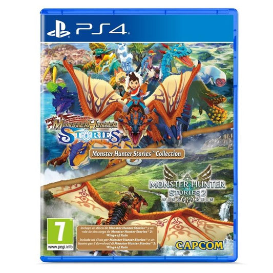 MONSTER HUNTER STORIES COLLECTION PS4 GIOCO ITALIANO PLAYSTATION 4 NUOVO UP PS5