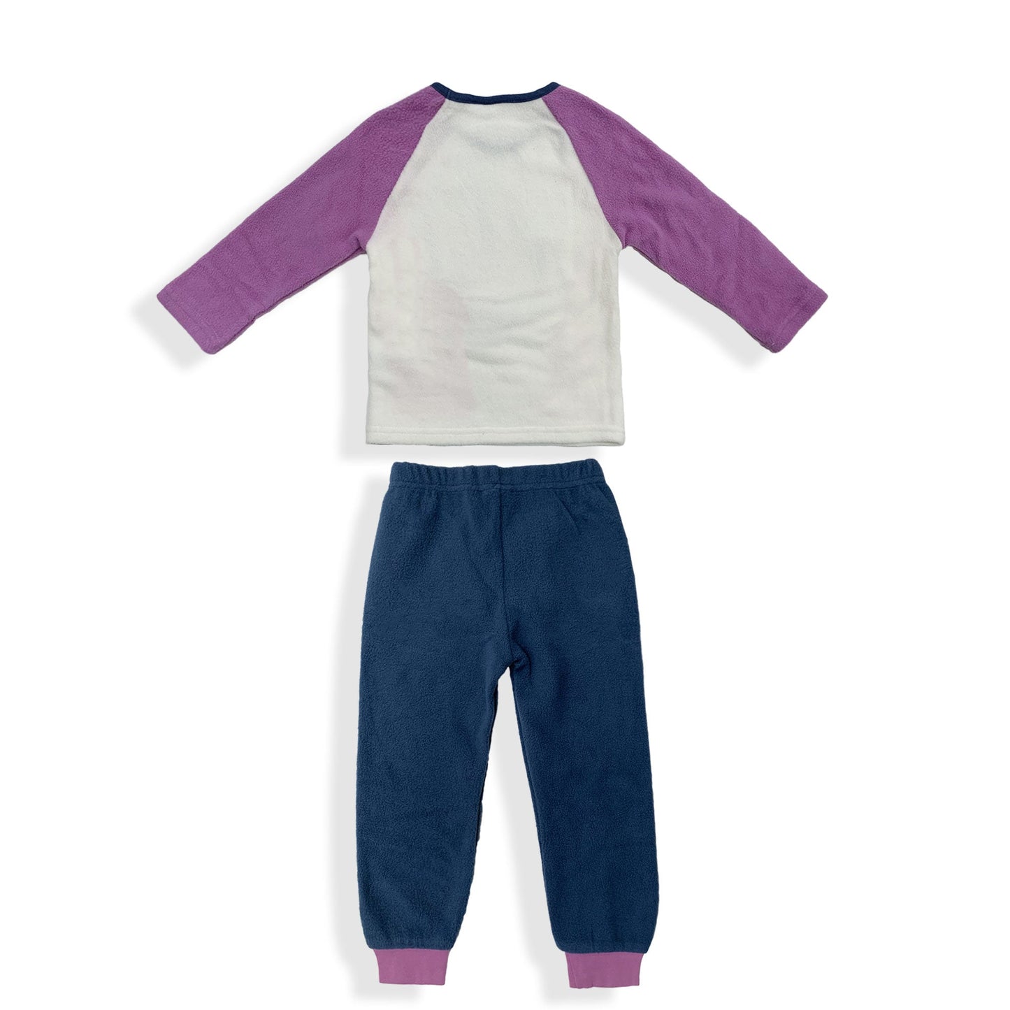 Pigiama Disney Frozen invernale Elsa maniche lunghe bambina in pile bimba 5950