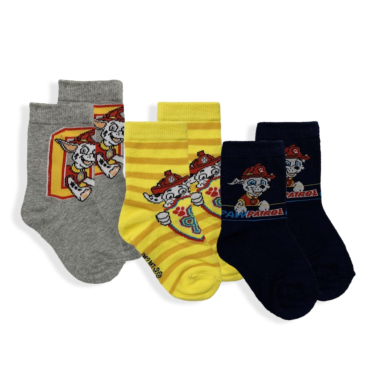 Calzini Paw Patrol set 3 paia per bambino in cotone Calze Bimbo 5961
