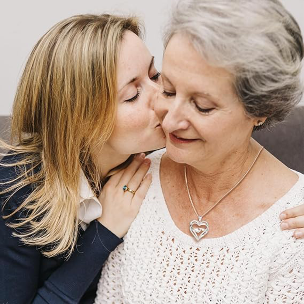 Collana da Donna in Argento Sterling 925 - Mamma, Ti voglio bene