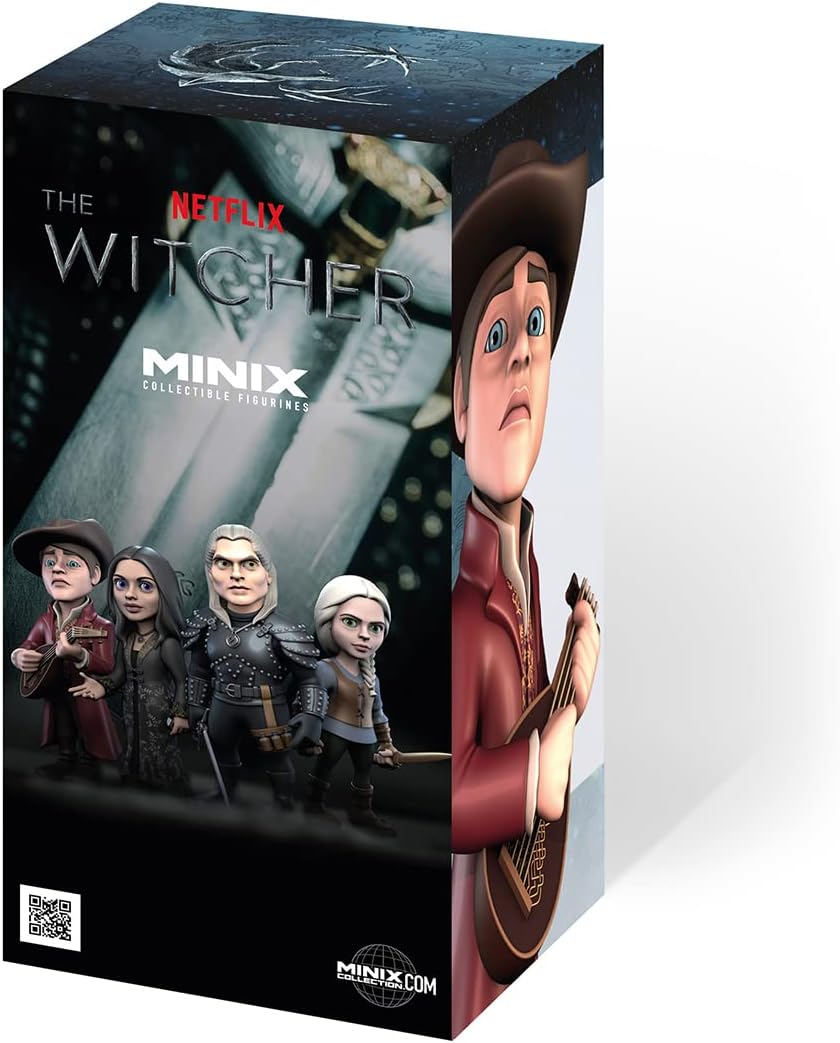 Minix: Netflix The Witcher Jaskier (Serie Tv 116) Figure 12Cm Statuetta Statua