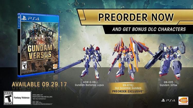 Gundam Versus Ps4 Italian Video Game Playstation 4 Game Pal New Sealed