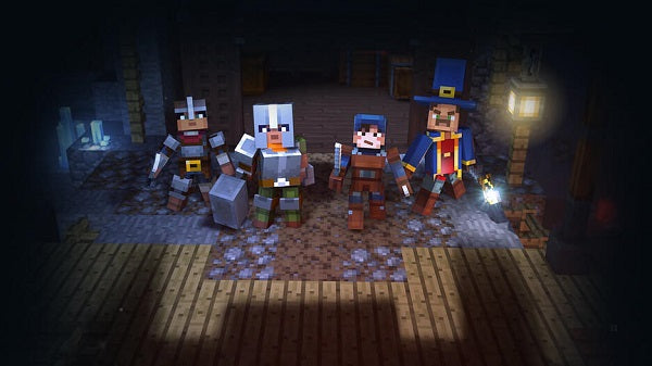 Minecraft Dungeons Ultimate Edition + Dlc Ps4 Italian Video Game New Game