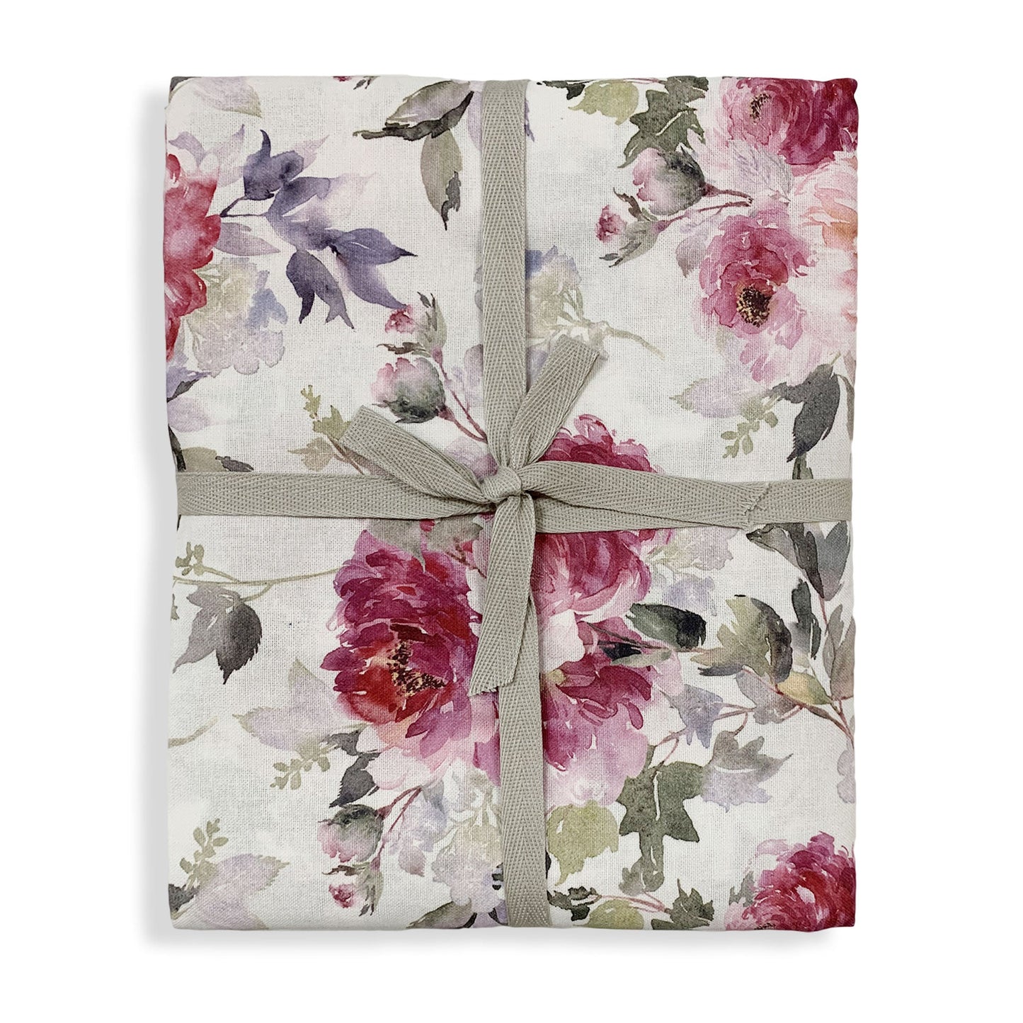 Tovaglia con fiori copritavolo Nuvole di Stoffa x6 Demetra Beige 140x180 6007