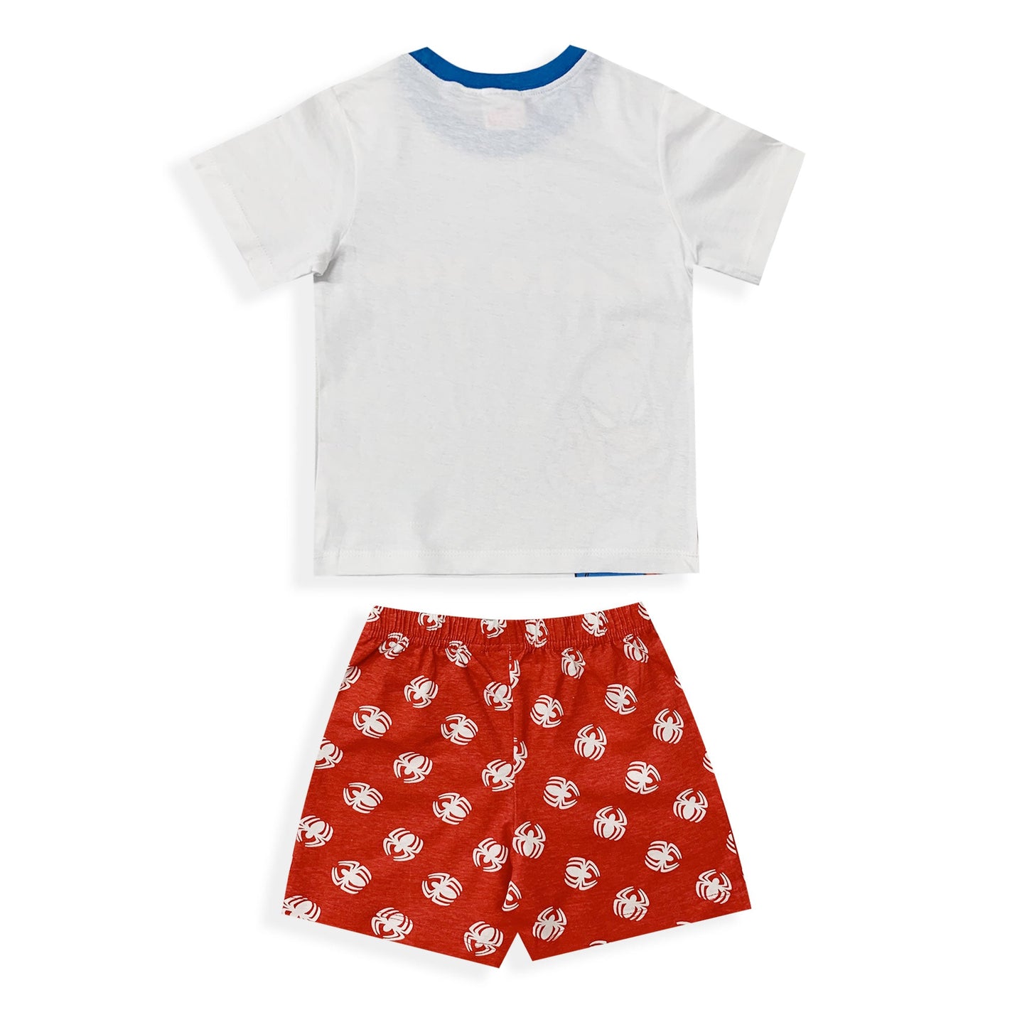 Pigiama bambino Marvel Spiderman t-shirt e pantaloncino in cotone stampato 6028