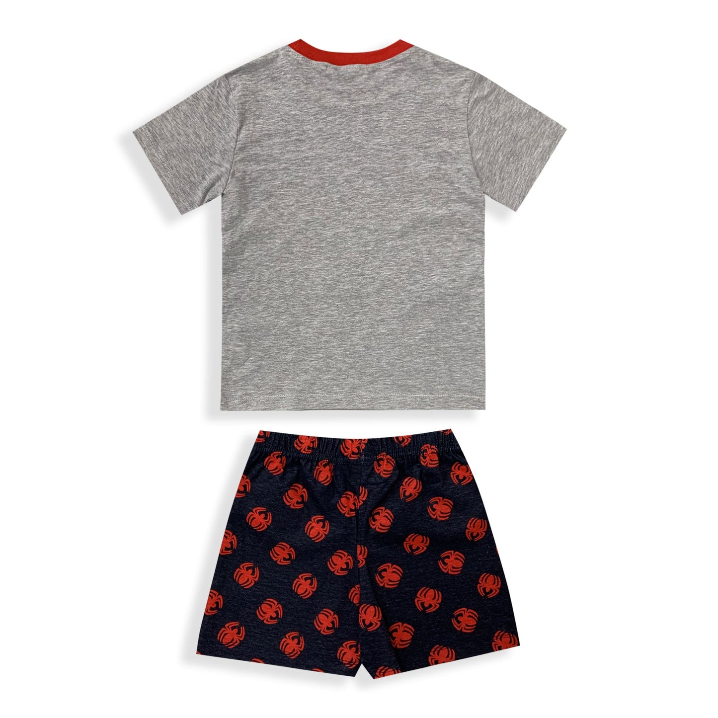 Pigiama bambino Marvel Spiderman t-shirt e pantaloncino in cotone stampato 6028