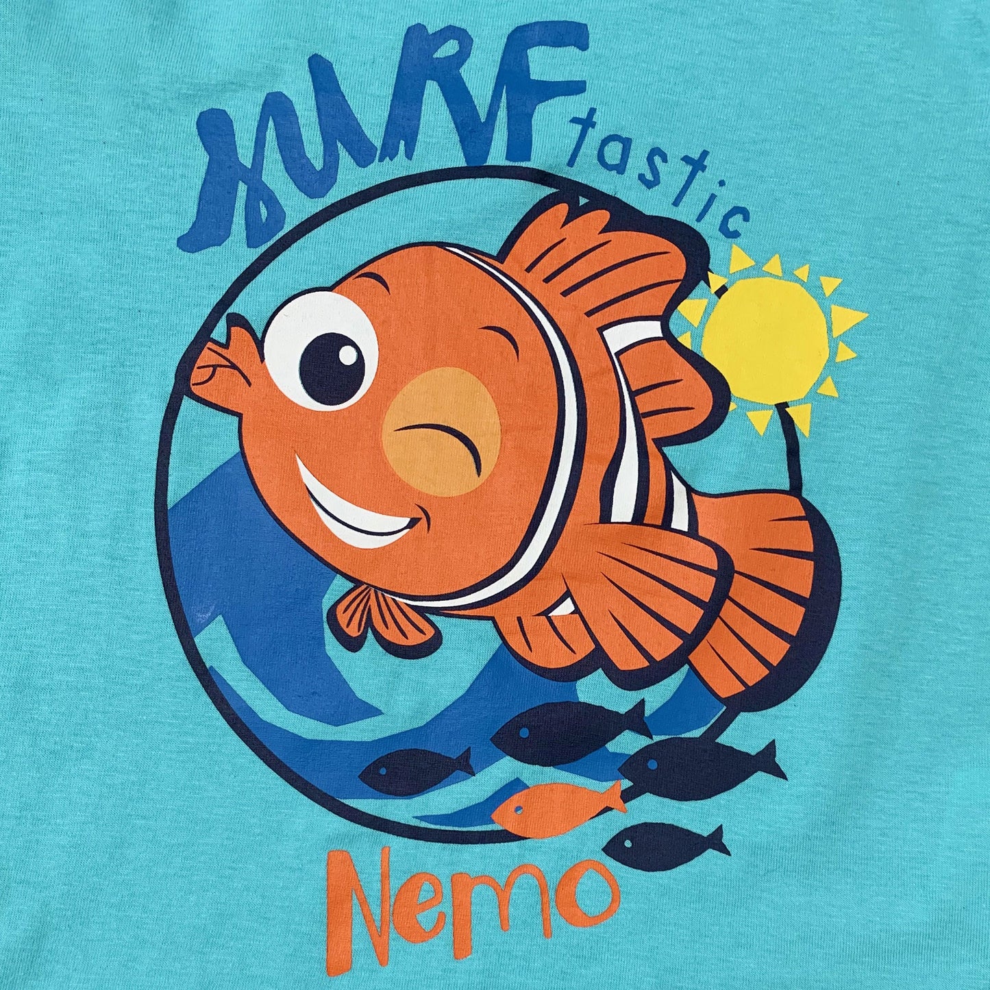 Pigiama bambino Disney Nemo t-shirt e pantaloncino in cotone estivo 6029