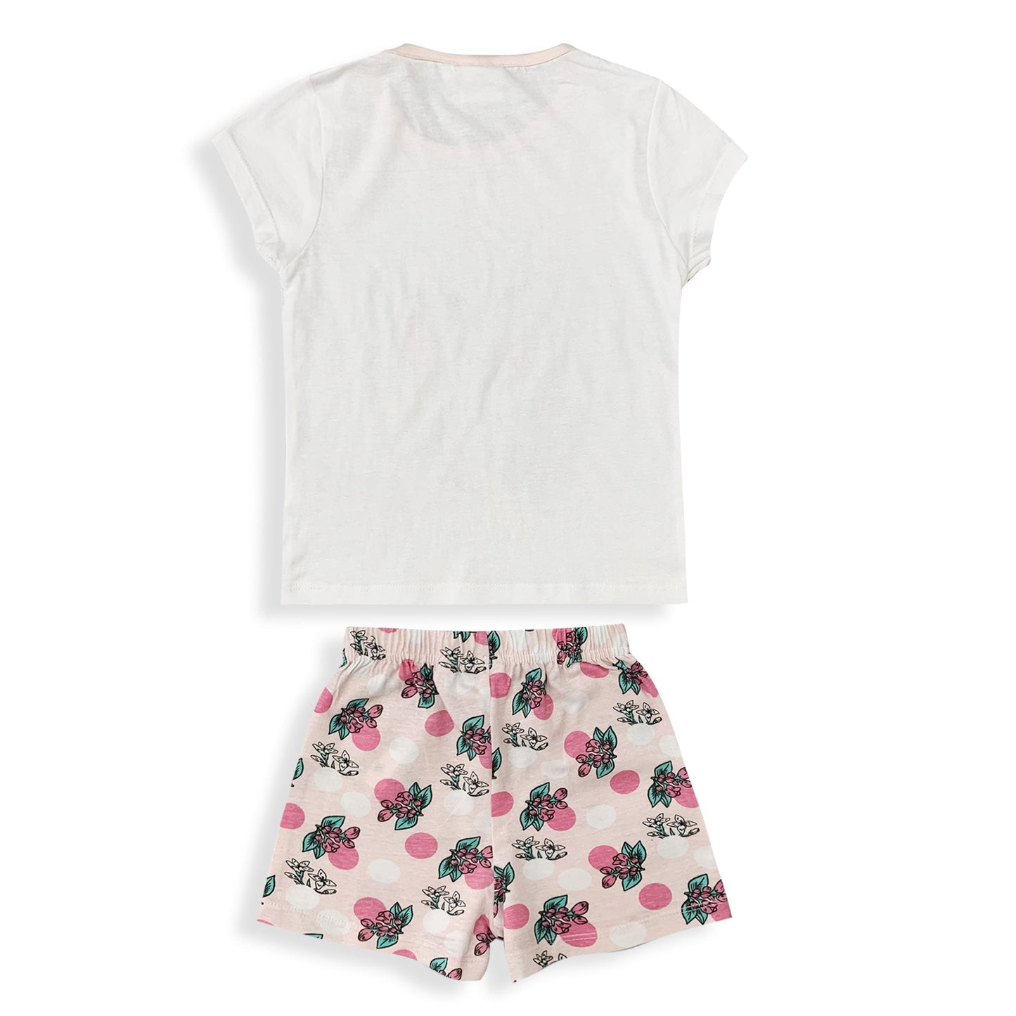 Pigiama bambina Disney Aristogatti Marie pantaloncino in cotone stampato 6032