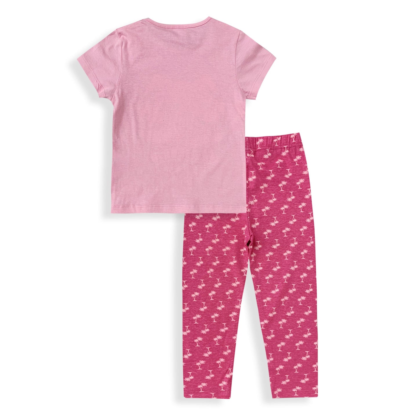 Pigiama bambina Disney Minnie Mouse pantalone lungo in cotone con glitter 6033