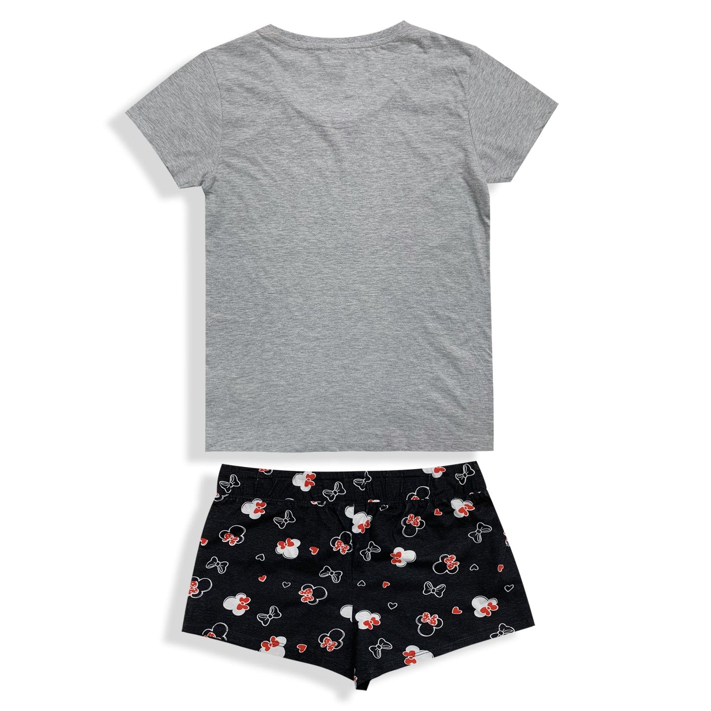 Pigiama corto donna Disney Minnie Mouse t-shirt e short in cotone estivo 6092