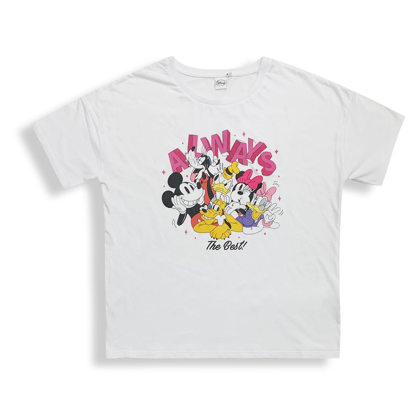 Pigiama corto donna Disney Mickey Mouse t-shirt e short in cotone estivo 6093