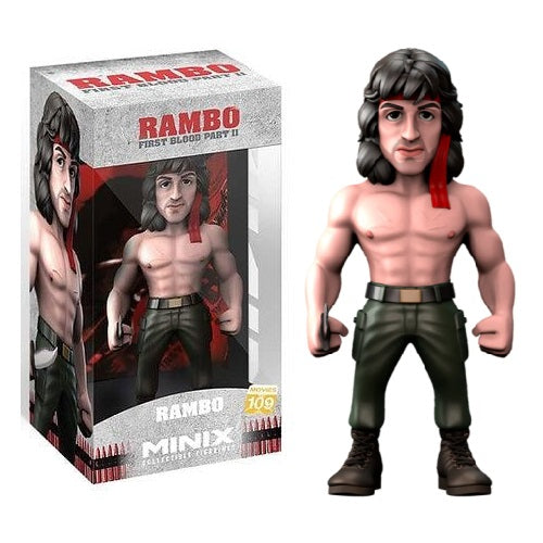 Minix Rambo Bandana - (Movies 109) Figure 12Cm Statua Statuetta Collezione
