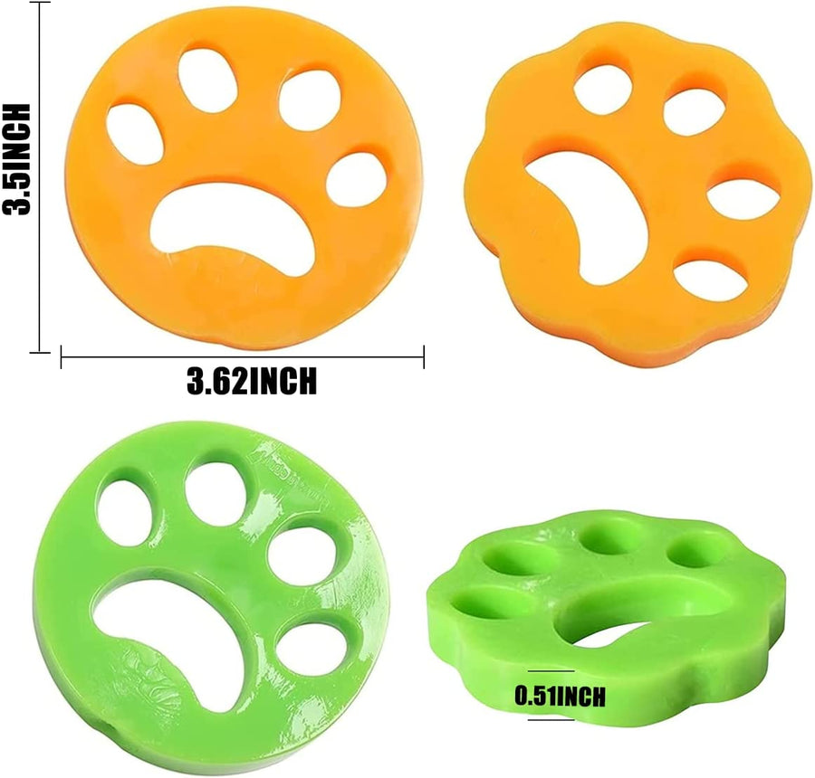 5 pcs Paw Hair Catcher Remove Hair for Dogs and Cats Pets Home Cleaning for Laundry