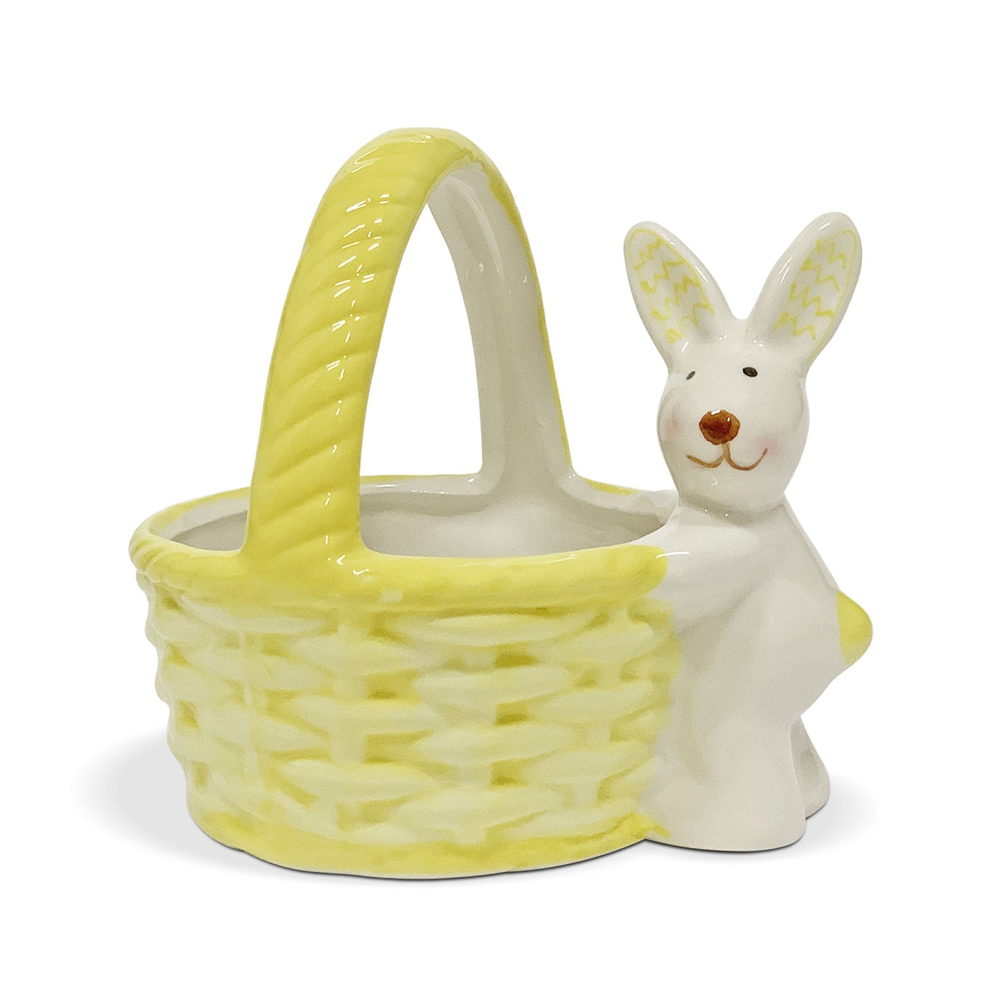 Cestino porta oggetti pasquale decorazione Pasqua coniglio Nuvole di Stoffa 6122