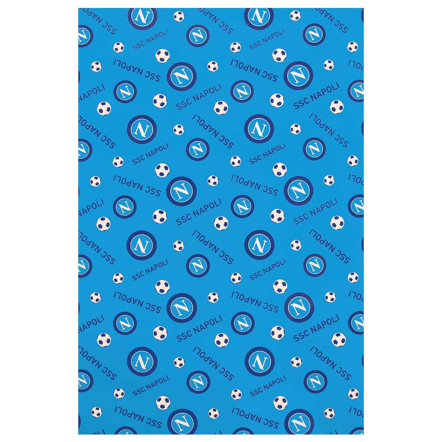Trapuntino SSC Napoli 1 posto copriletto ufficiale letto singolo 6132