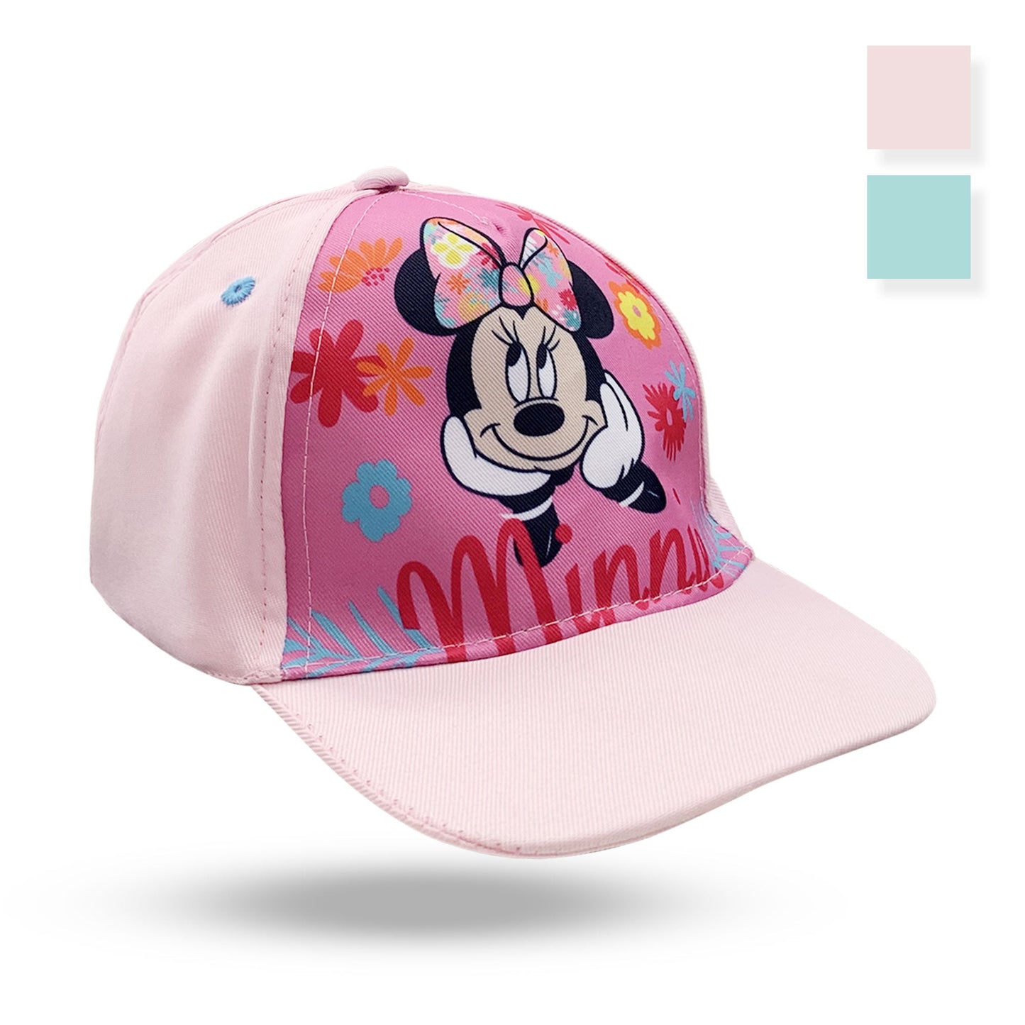 Cappellino per bambina Disney Baby Minnie Mouse berretto baseball 6174