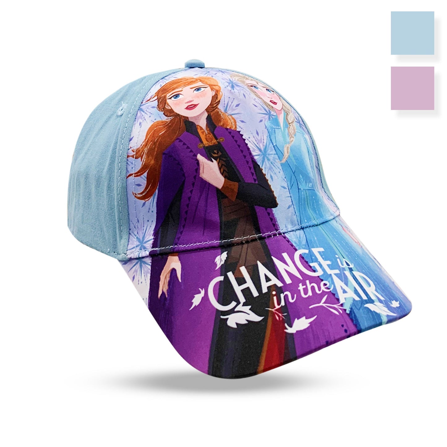 Cappellino per bambina Disney Frozen Elsa e Anna berretto baseball 6176