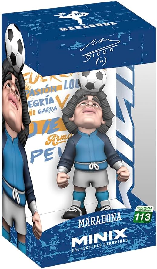 Minix: Diego Armando Maradona Riscaldamento Life is Life (Football Napoli 113)
