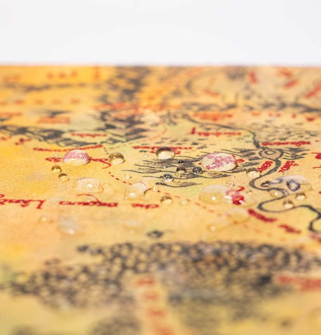 Il Signore degli Anelli  Tappetino Tastiera E Mouse Mappa Terra di Mezzo Pc XXL Desk Mat