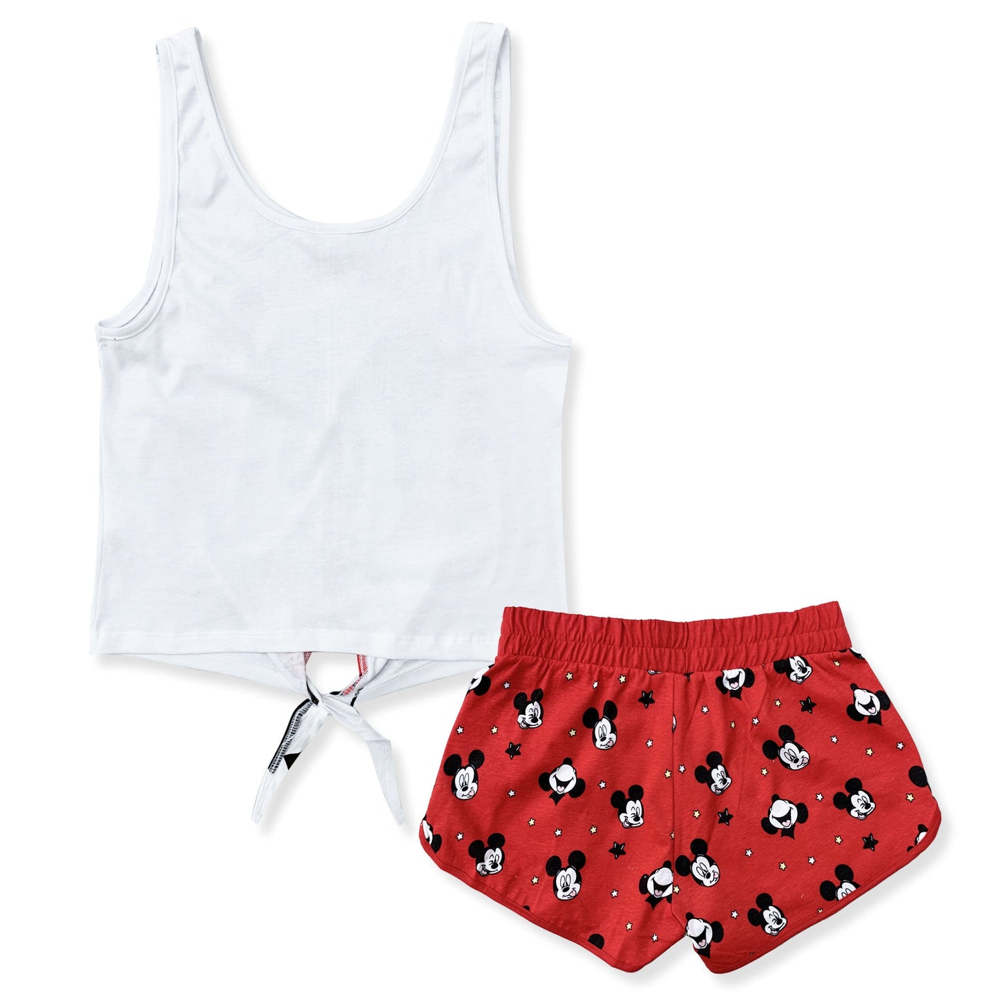 Pigiama corto donna Disney Mickey Mouse canotta e short in cotone estivo 6185