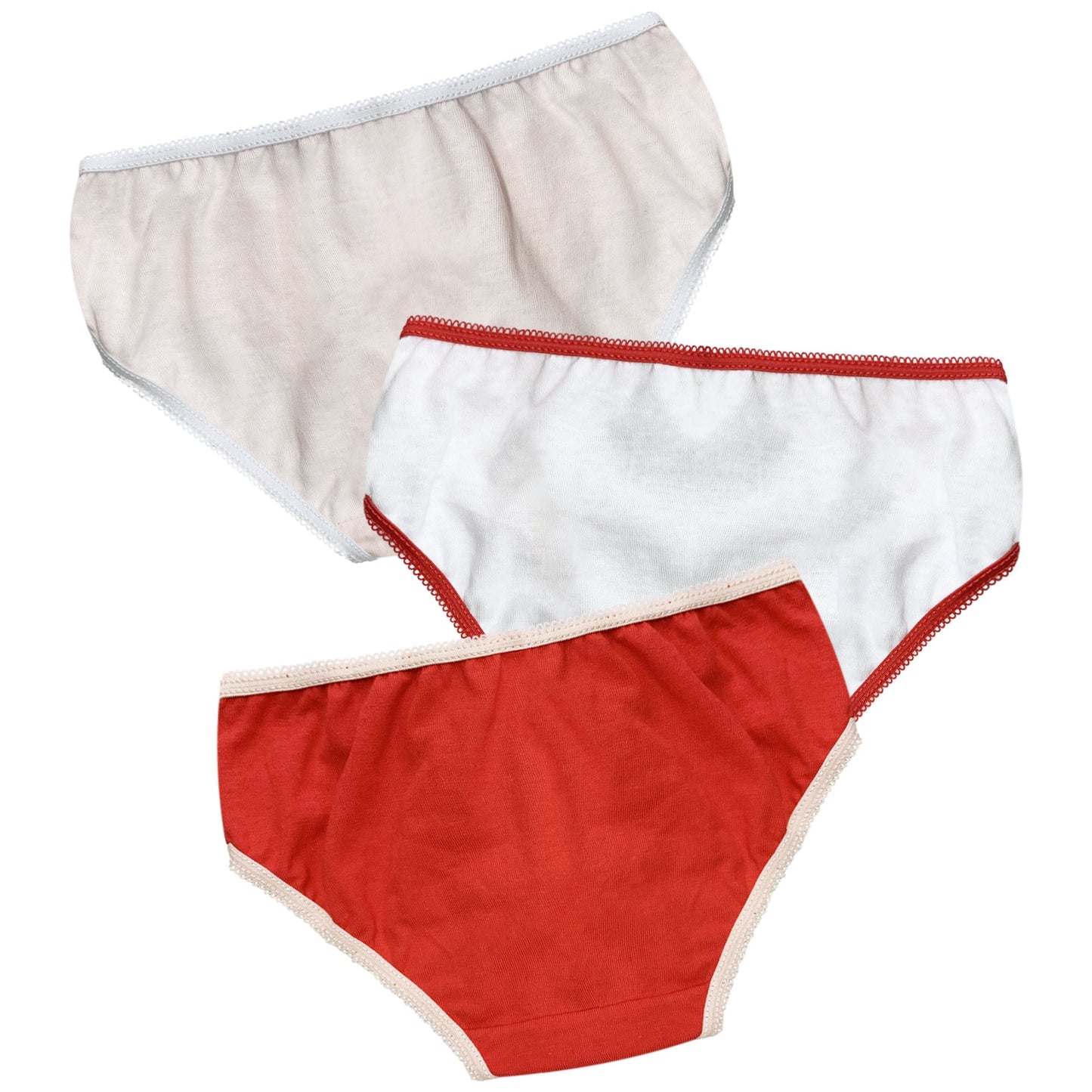 Slip Disney Minnie Mouse 3 pezzi ufficiale bimba shorties mutandine intimo 6190