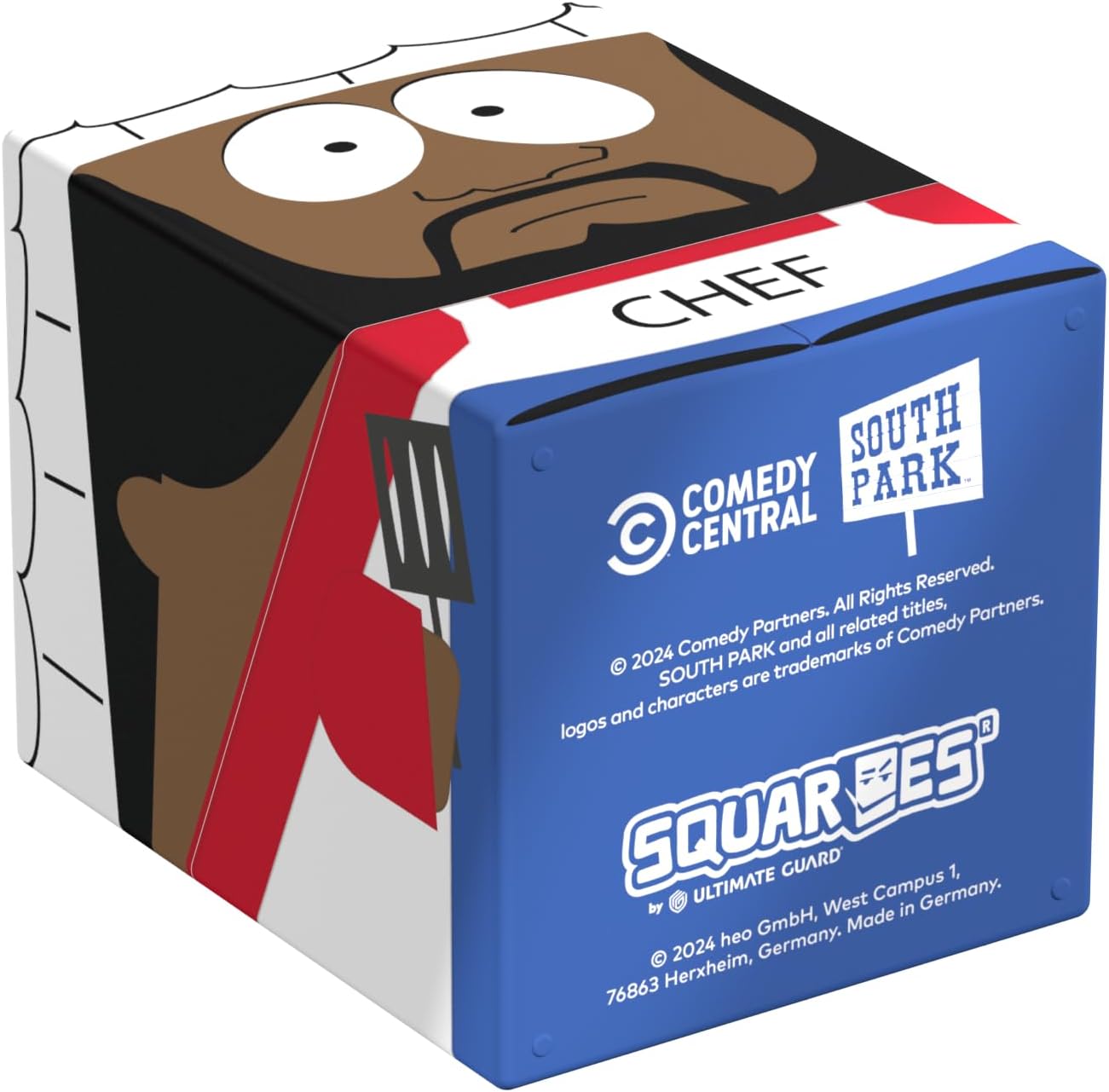 Squaroes South Park SP005 (Chef) Box Collezione Scatola Porta Mazzo Carte TCG