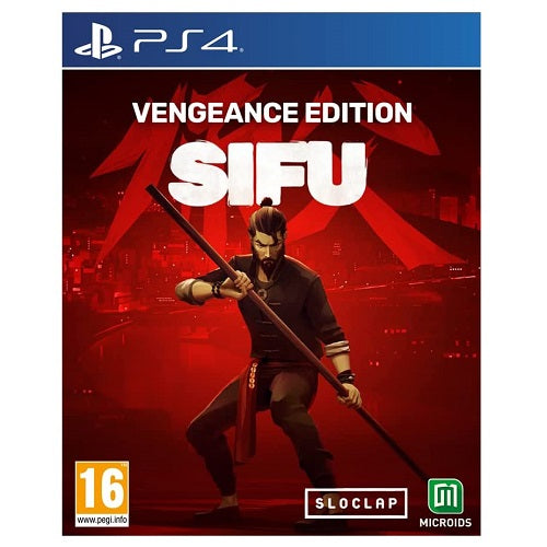 Sifu Vengeance Steelbook Edition PS4 Italian Game PlayStation 4 Kung Fu Ita