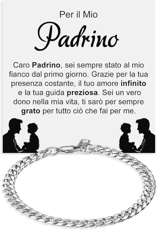 Bracciale Cubano - Per il Mio Padrino