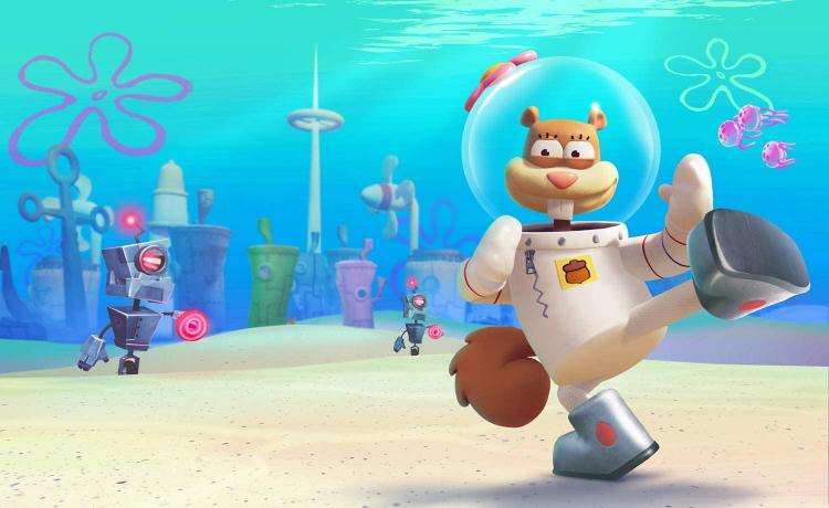SpongeBob SquarePants: Battle for Bikini Bottom Rehydrated PS4 Italian Game BBB